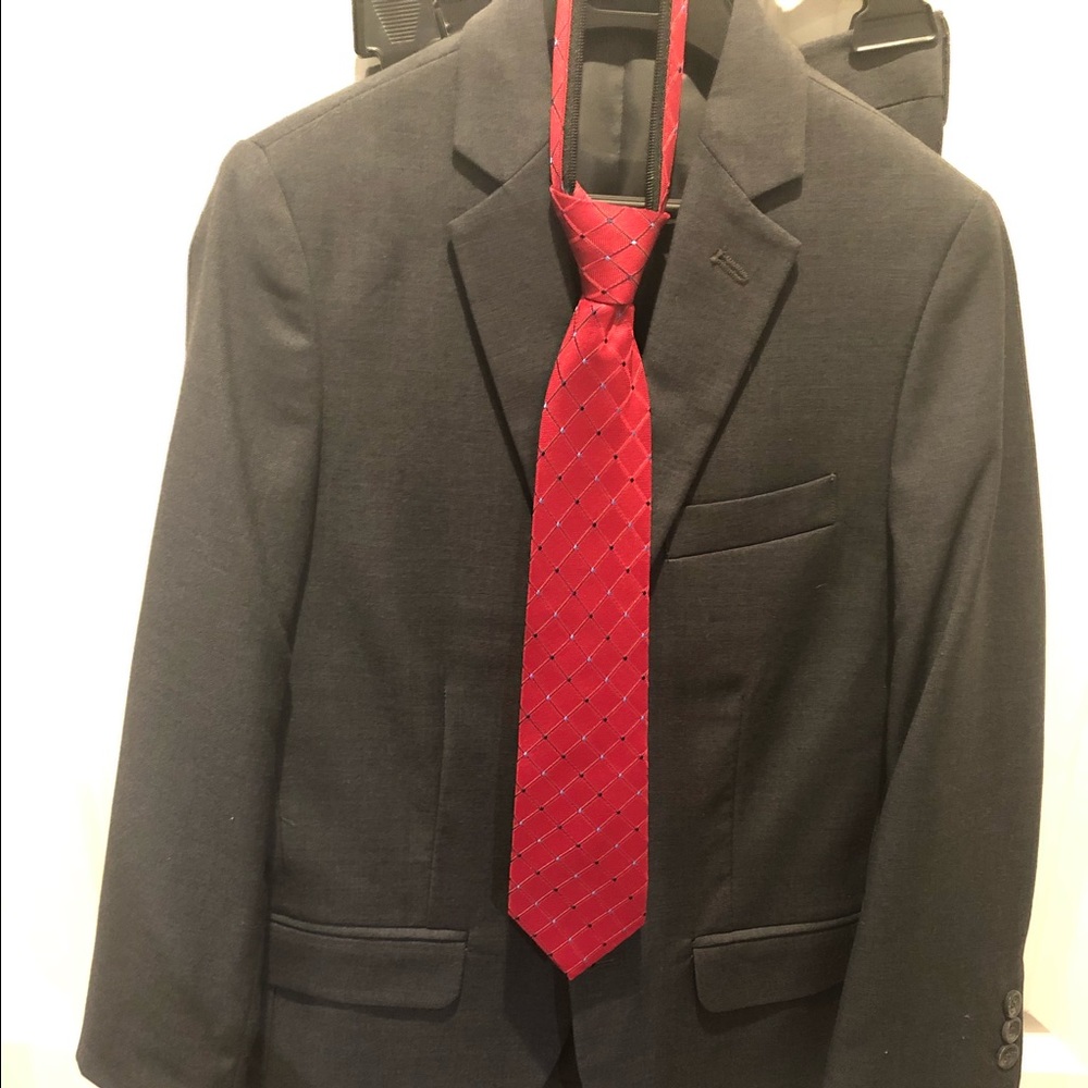Boys Calvin Klein suit  with Nautica tie